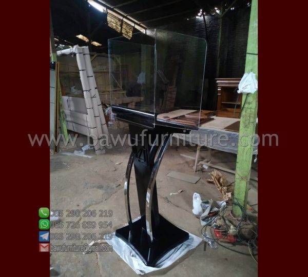 Desain Podium Minimalis Stainless Murah