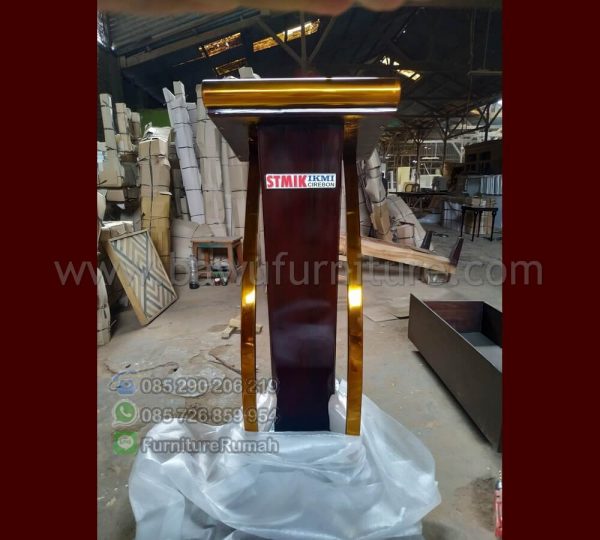 Podium Acara Upacara Stainless