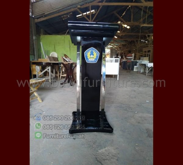 Podium Pidato Minimalis Stainless STIE