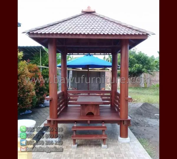 Gazebo Kayu