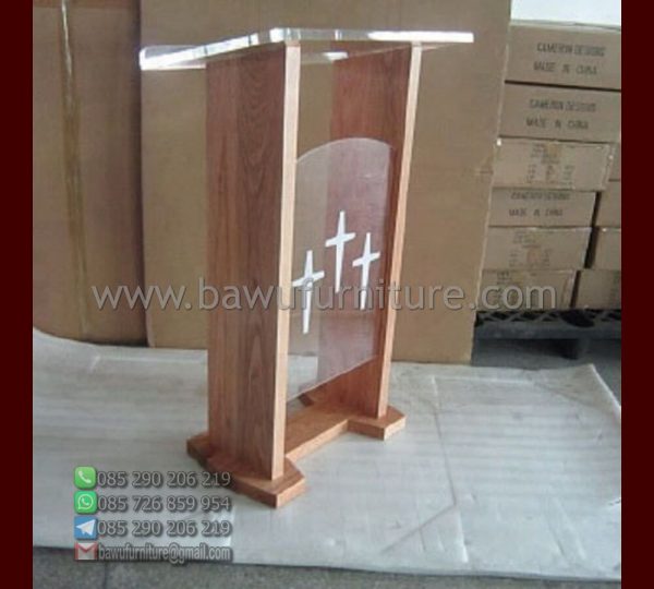 Jual Podium Gereja Minimalis Sederhana