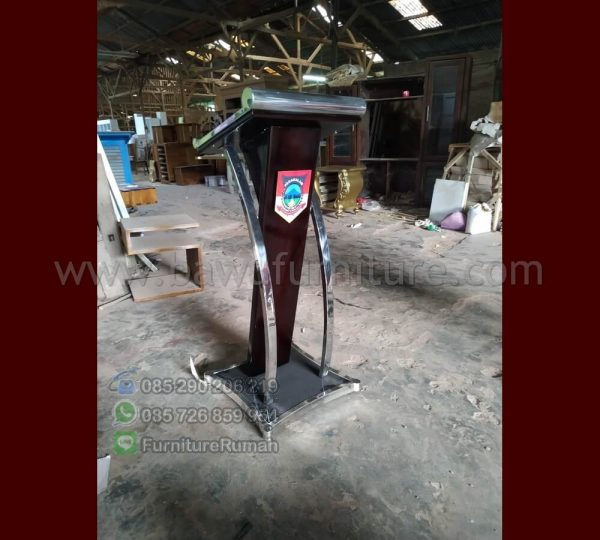 Jual Podium Modern Jati