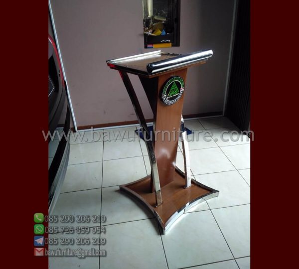 Podium Pidato Stainless