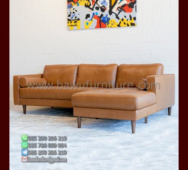 Sofa Sudut Retro Minimalis