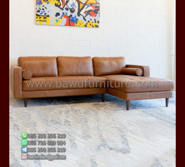 Sofa Sudut Retro Minimalis