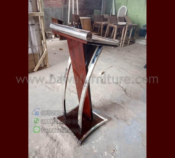 Podium Minimalis Stainless Karawang