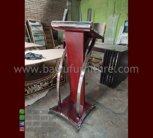 Podium Minimalis Stainless Demak