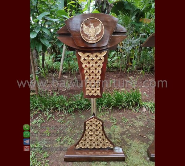 Jual Podium Hidrolik Logo Garuda