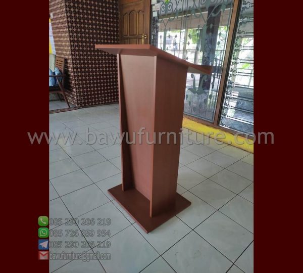 Podium HPL Minimalis Sederhana