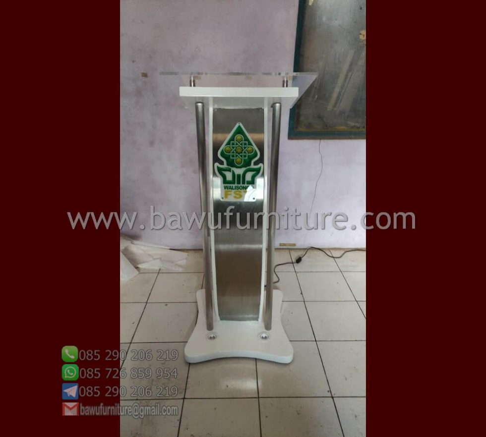 Jual Podium Minimalis Stainless Termurah Model Terbaru | Podium Mimbar ...