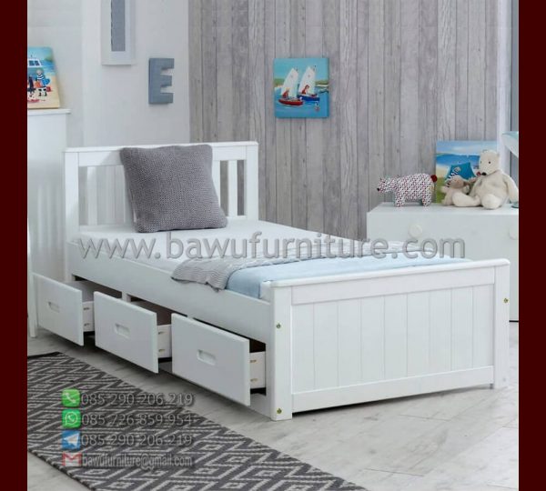 Tempat Tidur Anak Duco Putih