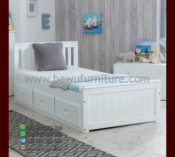 Tempat Tidur Anak Duco Putih