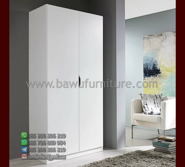 Lemari Baju 2 Pintu Minimalis