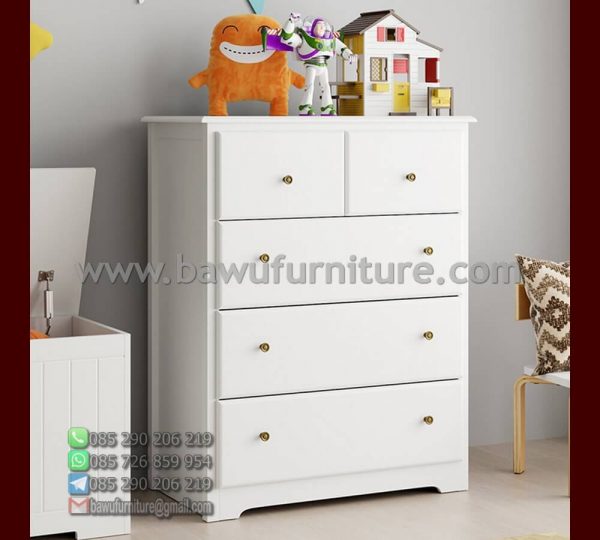 Drawer Warna Putih