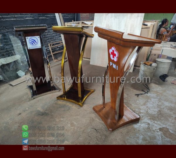 Promo Podium Pidato Model Minimalis Tiang Stainless | Podium Mimbar ...