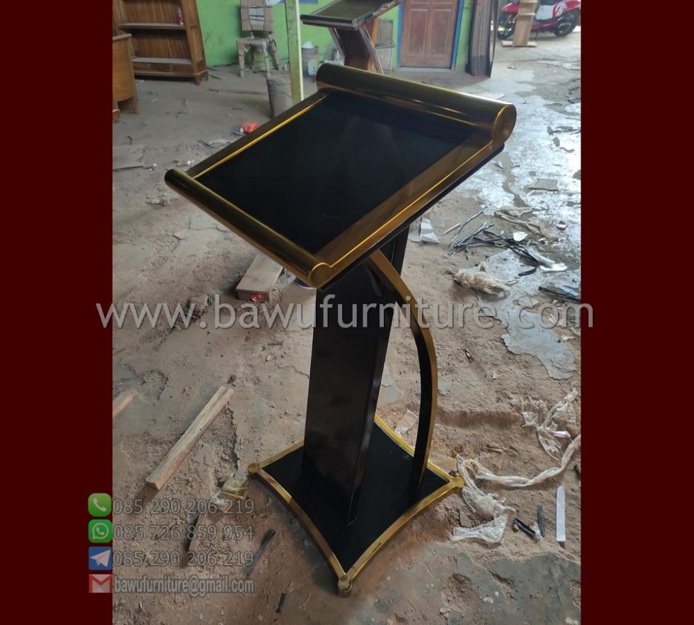 Jual Podium Tiang Stainless Model Minimalis Terbaru | Podium Mimbar ...