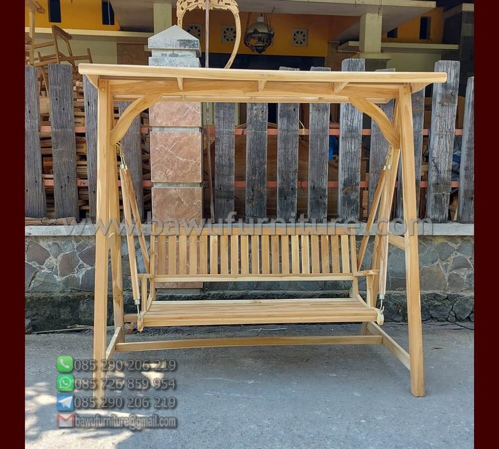 Stock Ayunan Kayu Jati Minimalis Jepara Bawu Furniture