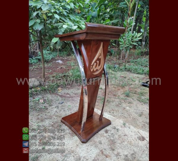 Harga Podium Jati Stainless