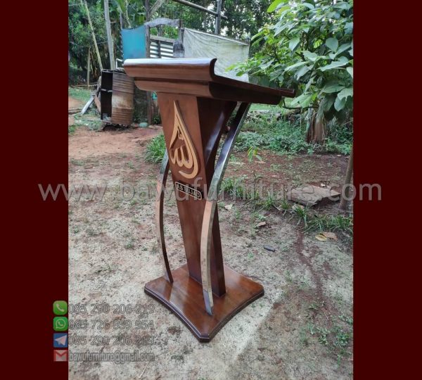 Harga Podium Jati Stainless