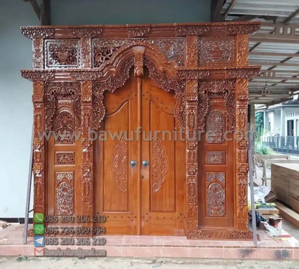 Pintu Gebyok Jati Jepara