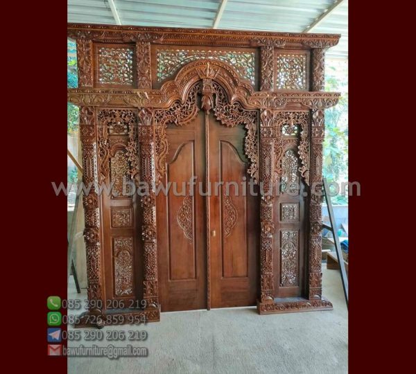 Pintu Gebyok Ukir Jepara