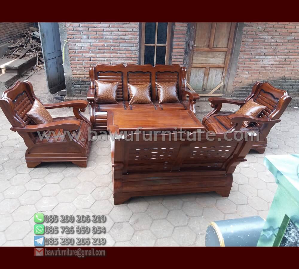 Harga Kursi Tamu Jati Dari Jepara Bawu Furniture