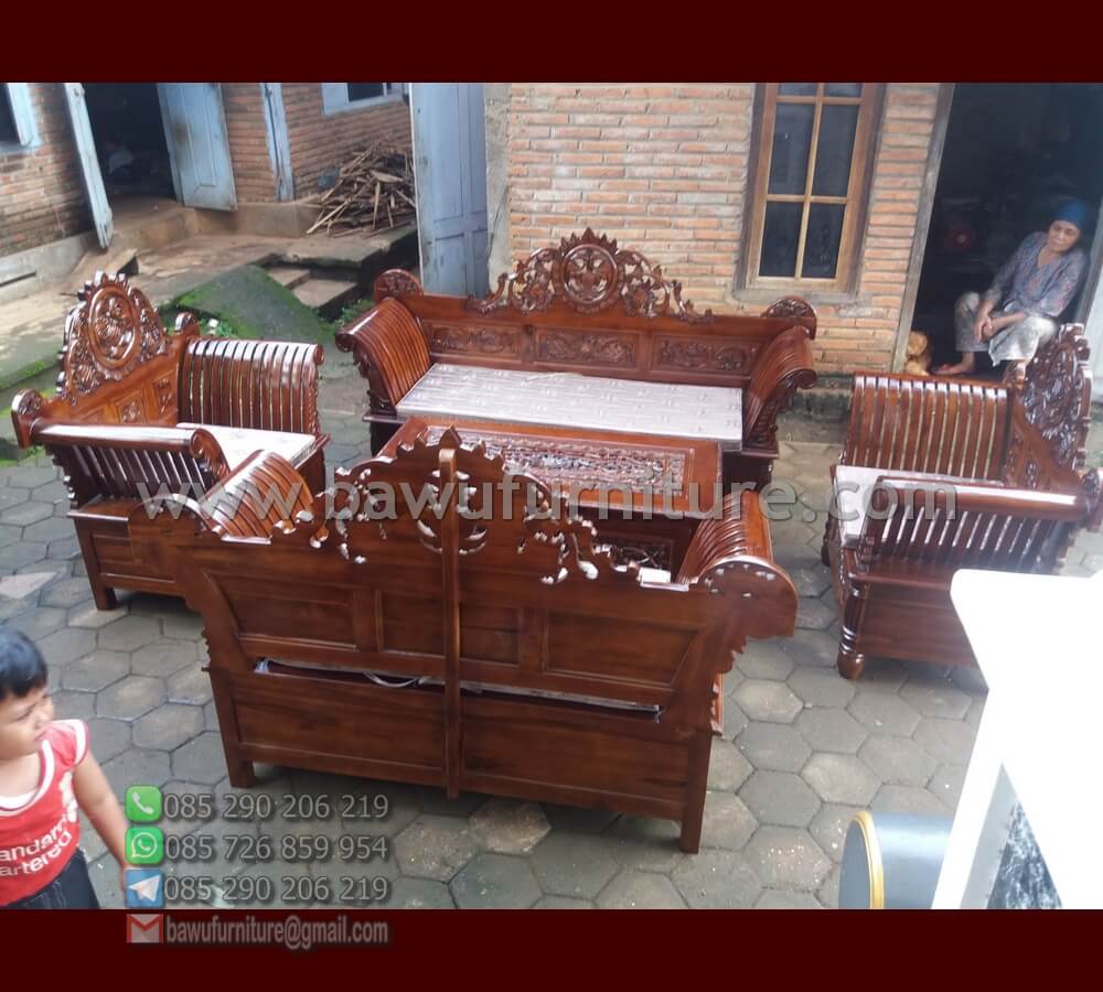 Harga Kursi Tamu Jati Dari Jepara | Bawu Furniture