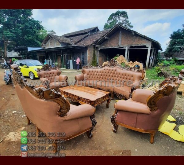 Sofa Tamu Jati Jepara