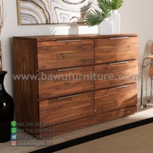 Dresser Minimalis Kayu Jati Jepara