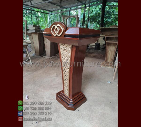 Jual Podium Pidato Jati