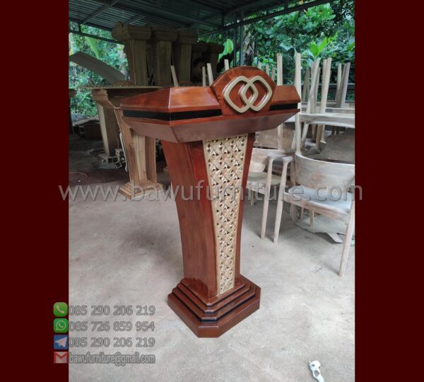 Jual Podium Pidato Jati