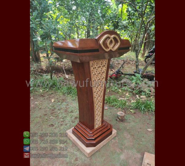 Jual Podium Pidato Kayu Jati